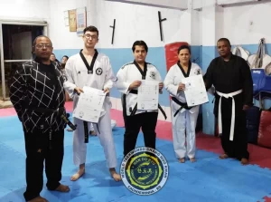 Entrega de certificação do Kukkiwon no Rio Grande do Sul