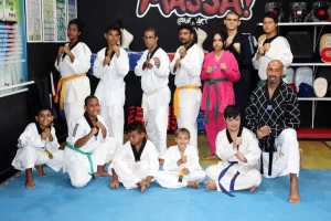 Academia Black Belt de Taekwondo realiza exame de graduação em Pernambuco.